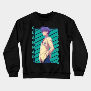 Tomoya Okazaki Clannad Kuranado Anime Crewneck Sweatshirt